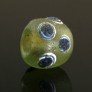 Ancient glass stratified eye beads of Roman period 318c